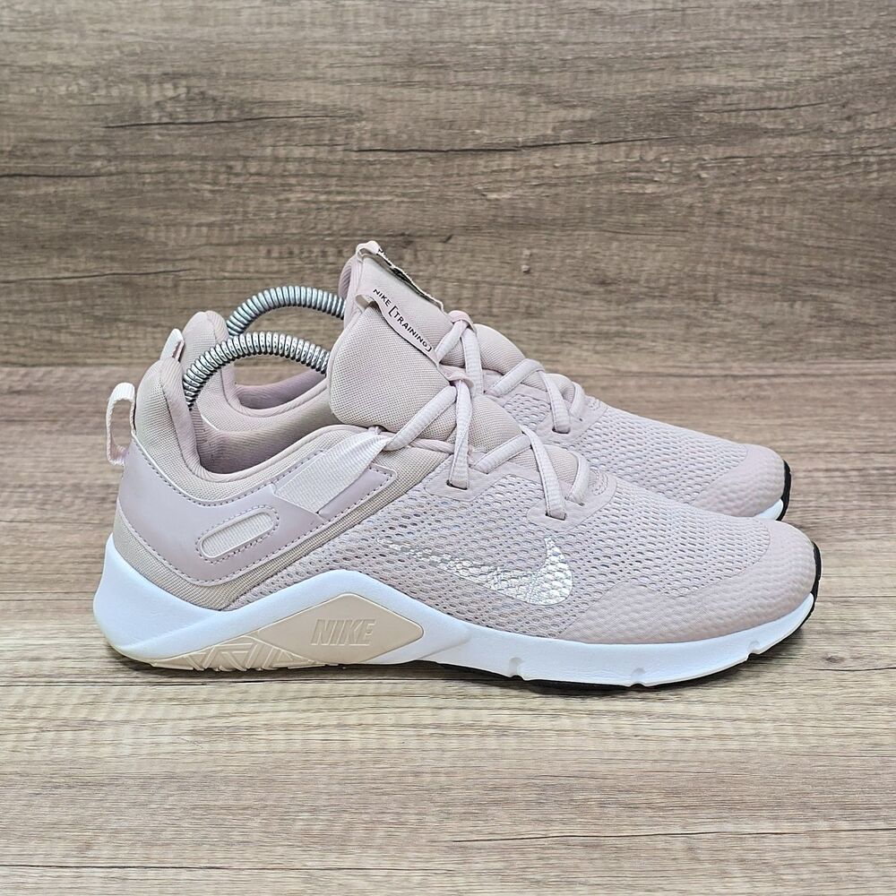 Nike Legend Essential Women's Sz 9 Stone Mauve Barely Rose Sneakers (CD0212-200)